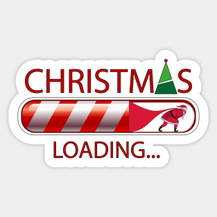 Christmas loading Sticker